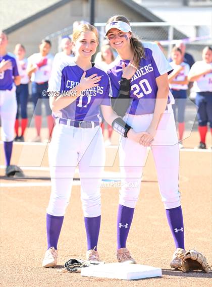 Thumbnail 3 in Northwest Christian vs. Scottsdale Christian Academy (Senior Night) photogallery.