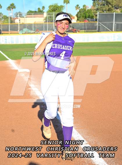 Thumbnail 2 in Northwest Christian vs. Scottsdale Christian Academy (Senior Night) photogallery.