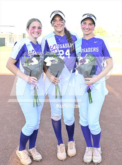 Thumbnail 2 in Northwest Christian vs. Scottsdale Christian Academy (Senior Night) photogallery.
