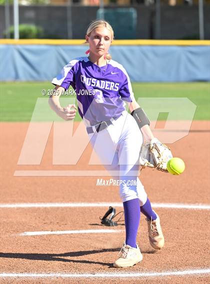 Thumbnail 3 in Northwest Christian vs. Scottsdale Christian Academy (Senior Night) photogallery.