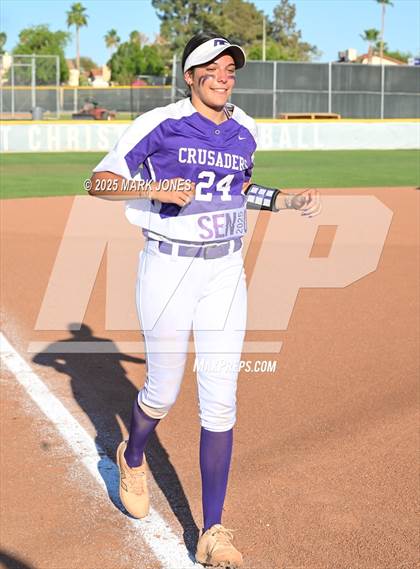 Thumbnail 2 in Northwest Christian vs. Scottsdale Christian Academy (Senior Night) photogallery.