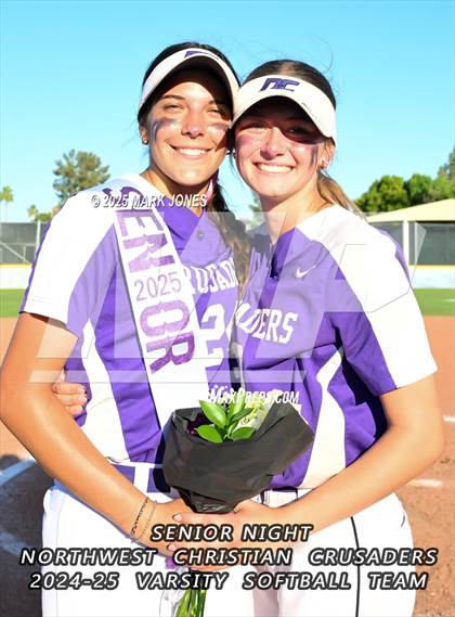 Thumbnail 1 in Northwest Christian vs. Scottsdale Christian Academy (Senior Night) photogallery.