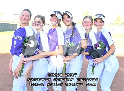 Thumbnail 2 in Northwest Christian vs. Scottsdale Christian Academy (Senior Night) photogallery.