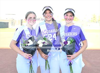 Thumbnail 3 in Northwest Christian vs. Scottsdale Christian Academy (Senior Night) photogallery.