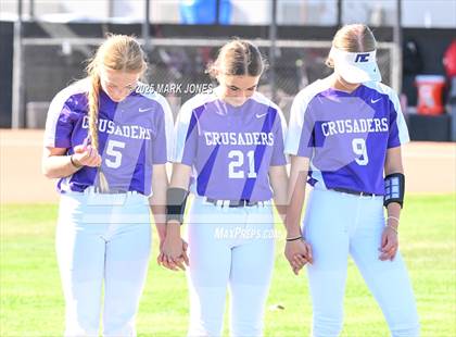 Thumbnail 3 in Northwest Christian vs. Scottsdale Christian Academy (Senior Night) photogallery.