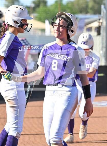Thumbnail 2 in Northwest Christian vs. Scottsdale Christian Academy (Senior Night) photogallery.