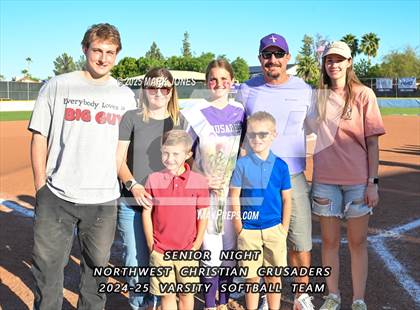 Thumbnail 3 in Northwest Christian vs. Scottsdale Christian Academy (Senior Night) photogallery.