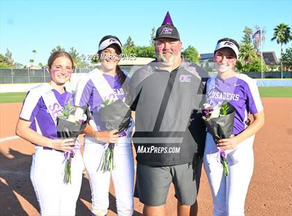 Thumbnail 2 in Northwest Christian vs. Scottsdale Christian Academy (Senior Night) photogallery.