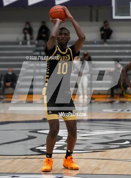 Thumbnail 2 in Indianapolis Crispus Attucks vs. Warren Central (Sneakers for Santa Shootout) photogallery.
