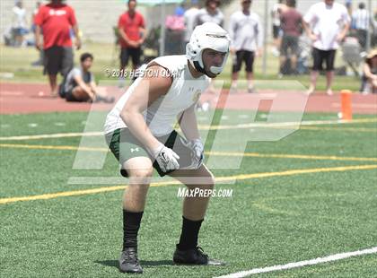 Thumbnail 3 in Orange Lutheran vs. Edison (Battle at the Beach 7-on-7) photogallery.