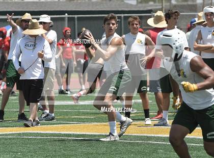 Thumbnail 2 in Orange Lutheran vs. Edison (Battle at the Beach 7-on-7) photogallery.