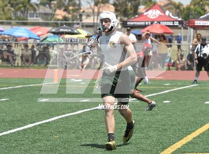 Thumbnail 3 in Orange Lutheran vs. Edison (Battle at the Beach 7-on-7) photogallery.