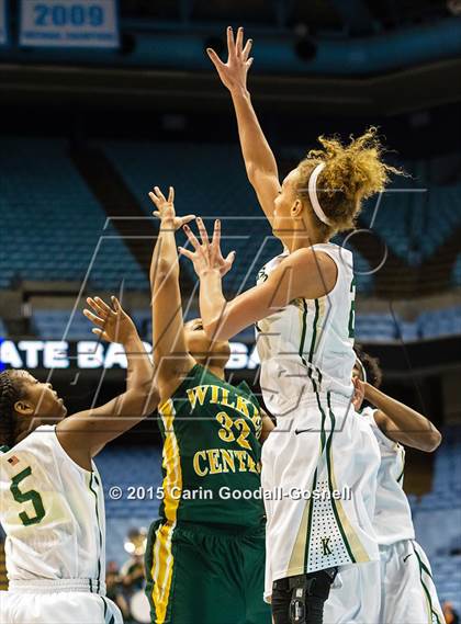 Thumbnail 3 in Kinston vs. Wilkes Central (NCHSAA 2A Final) photogallery.