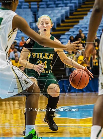 Thumbnail 2 in Kinston vs. Wilkes Central (NCHSAA 2A Final) photogallery.