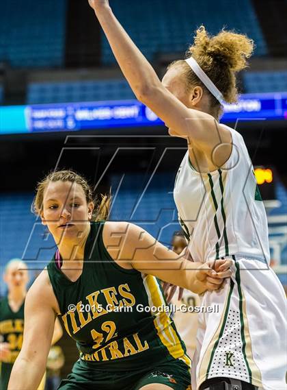 Thumbnail 3 in Kinston vs. Wilkes Central (NCHSAA 2A Final) photogallery.