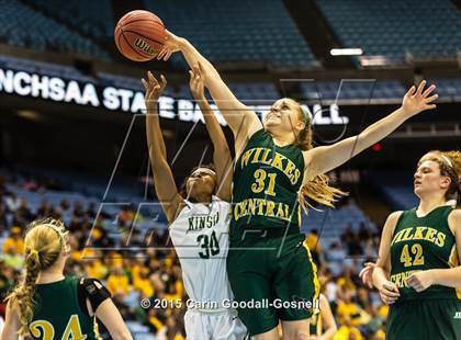 Thumbnail 3 in Kinston vs. Wilkes Central (NCHSAA 2A Final) photogallery.
