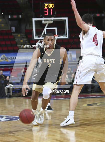 Thumbnail 3 in East vs. Moriah (NYSPHSAA Class D Final) photogallery.