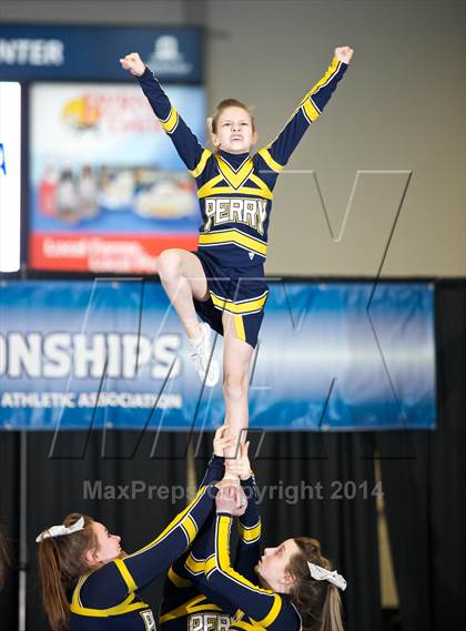 Thumbnail 1 in NYSPHSAA West Cheerleading Championships photogallery.