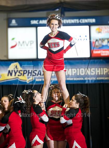 Thumbnail 3 in NYSPHSAA West Cheerleading Championships photogallery.