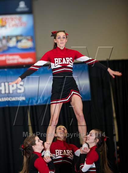 Thumbnail 3 in NYSPHSAA West Cheerleading Championships photogallery.