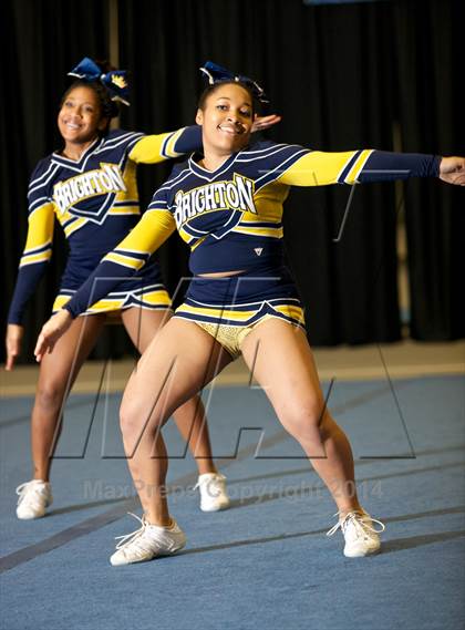 Thumbnail 1 in NYSPHSAA West Cheerleading Championships photogallery.