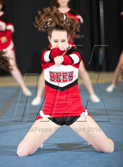 Thumbnail 2 in NYSPHSAA West Cheerleading Championships photogallery.