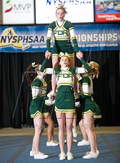 Thumbnail 1 in NYSPHSAA West Cheerleading Championships photogallery.