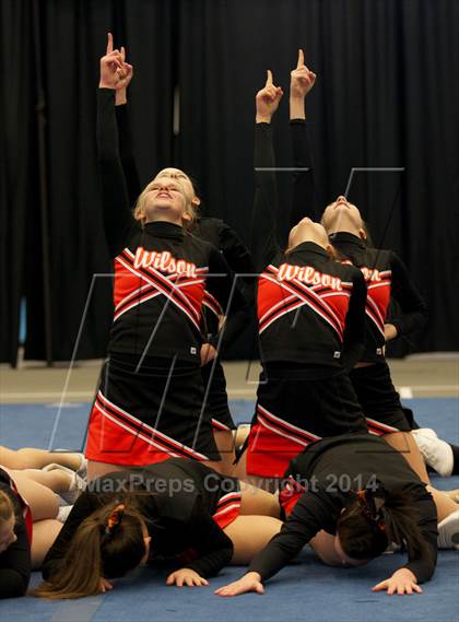 Thumbnail 1 in NYSPHSAA West Cheerleading Championships photogallery.