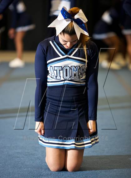 Thumbnail 2 in NYSPHSAA West Cheerleading Championships photogallery.