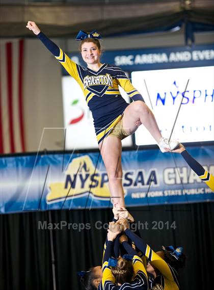 Thumbnail 2 in NYSPHSAA West Cheerleading Championships photogallery.