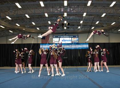 Thumbnail 2 in NYSPHSAA West Cheerleading Championships photogallery.