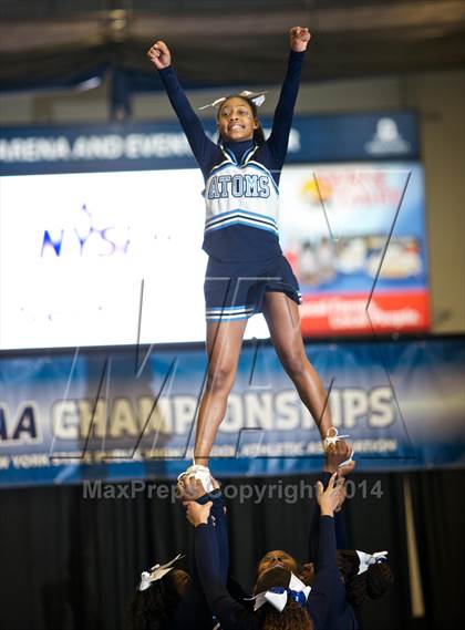 Thumbnail 1 in NYSPHSAA West Cheerleading Championships photogallery.