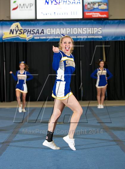 Thumbnail 2 in NYSPHSAA West Cheerleading Championships photogallery.
