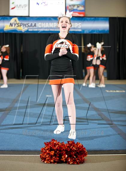 Thumbnail 3 in NYSPHSAA West Cheerleading Championships photogallery.
