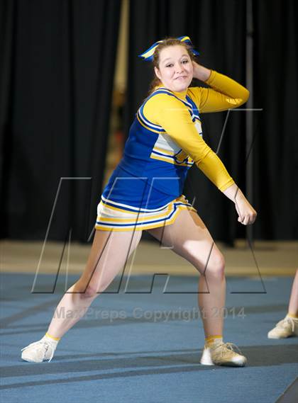 Thumbnail 3 in NYSPHSAA West Cheerleading Championships photogallery.