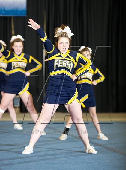 Thumbnail 1 in NYSPHSAA West Cheerleading Championships photogallery.