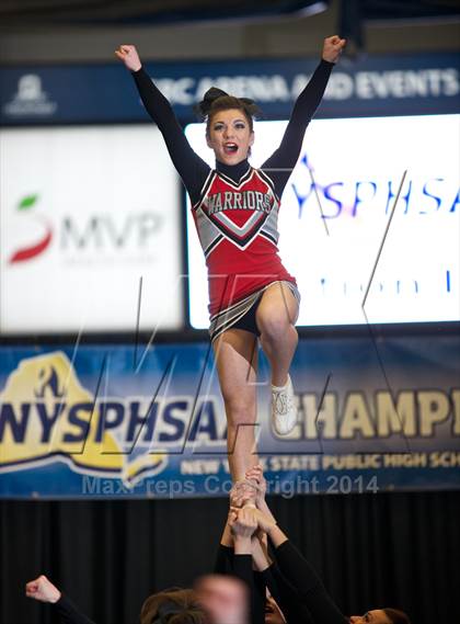 Thumbnail 3 in NYSPHSAA West Cheerleading Championships photogallery.