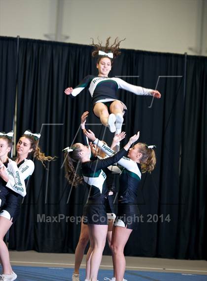 Thumbnail 1 in NYSPHSAA West Cheerleading Championships photogallery.