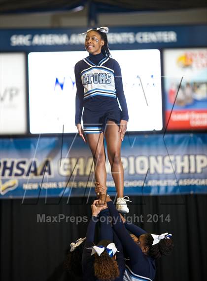 Thumbnail 3 in NYSPHSAA West Cheerleading Championships photogallery.