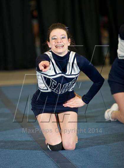 Thumbnail 3 in NYSPHSAA West Cheerleading Championships photogallery.