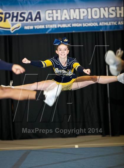 Thumbnail 2 in NYSPHSAA West Cheerleading Championships photogallery.