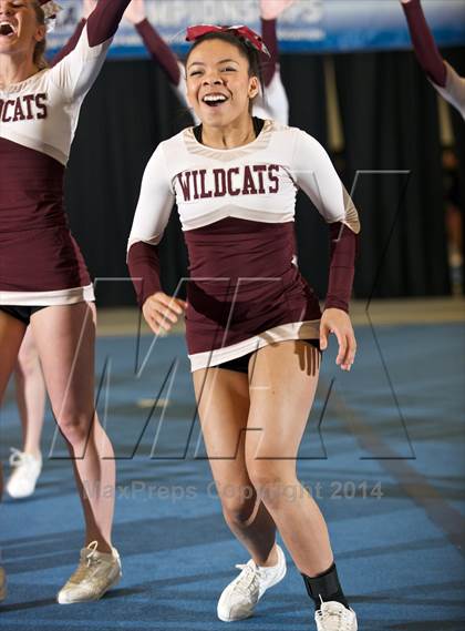 Thumbnail 3 in NYSPHSAA West Cheerleading Championships photogallery.