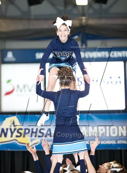Thumbnail 1 in NYSPHSAA West Cheerleading Championships photogallery.