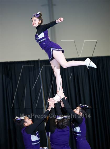 Thumbnail 2 in NYSPHSAA West Cheerleading Championships photogallery.