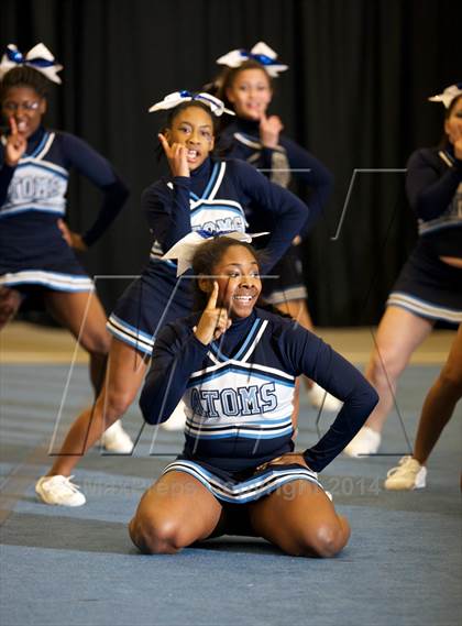 Thumbnail 2 in NYSPHSAA West Cheerleading Championships photogallery.