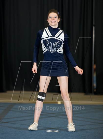 Thumbnail 2 in NYSPHSAA West Cheerleading Championships photogallery.