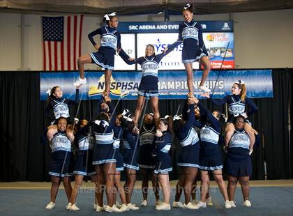Thumbnail 1 in NYSPHSAA West Cheerleading Championships photogallery.