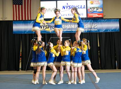 Thumbnail 3 in NYSPHSAA West Cheerleading Championships photogallery.