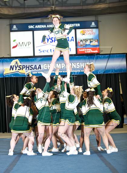 Thumbnail 2 in NYSPHSAA West Cheerleading Championships photogallery.