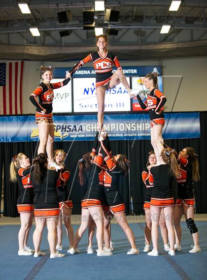 Thumbnail 2 in NYSPHSAA West Cheerleading Championships photogallery.